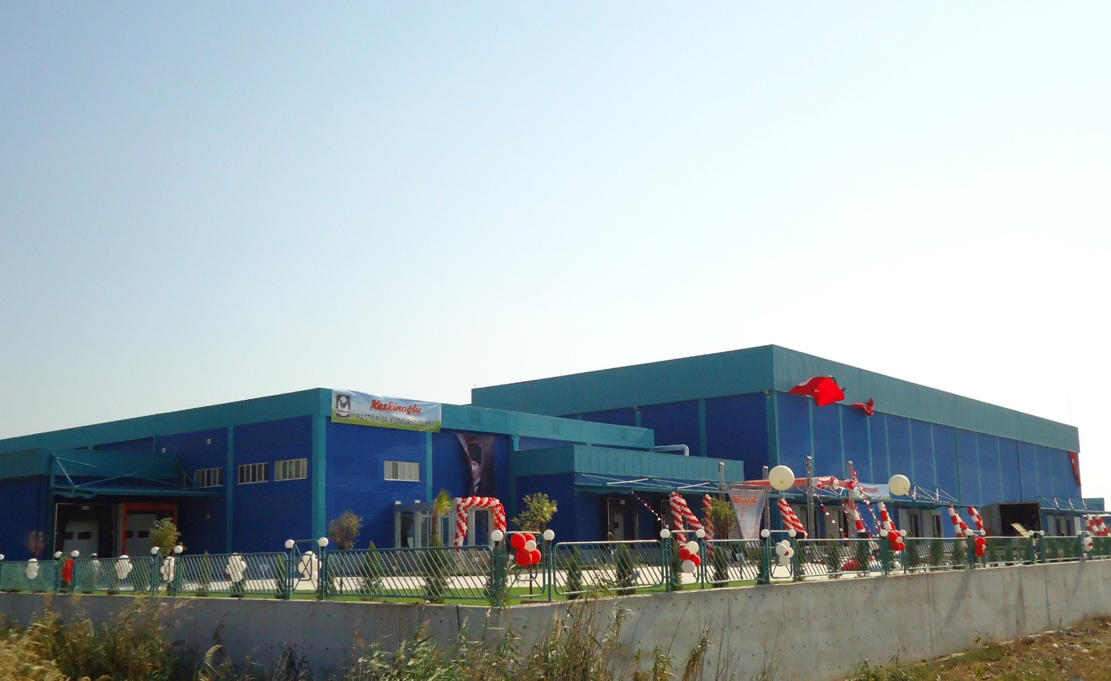 Keskinoğlu Tavukçuluk Pastörize Yumurta Tesisi ve Soğuk Hava Deposu 11000 m2